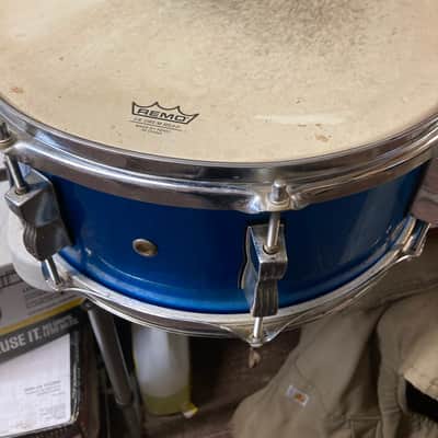 Ludwig Accent CS 2000s - Blue Sparkle Snare Drum 6.5x14 image 3