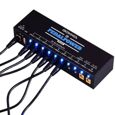 Guitar Pedal Power Supply with 10 DC Output for 9V/12V/18V Effect Pedals image 1