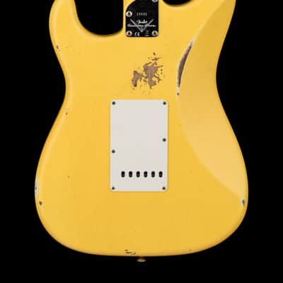 Fender Custom Shop Empire 59 Transition Stratocaster Relic - Aged Canary Yellow #19541 image 2