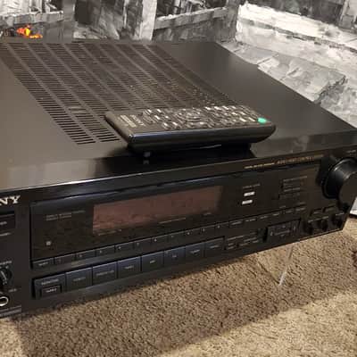 Sony SONY STR-AV770 FM Stereo/FM-AM Receiver 90s  - Black metal image 5