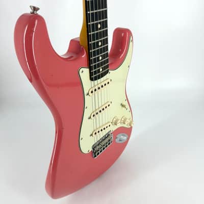 2020 Fender Custom Shop ’61 Stratocaster Journeyman Relic - Faded Fiesta Red image 9