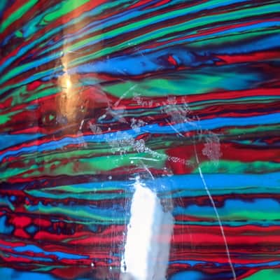 Ludwig Big Beat/Hollywood 1969 Psychedelic Red image 7