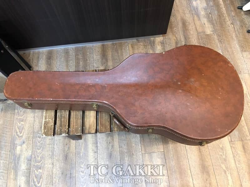 Gibson Lifton Brown Hard Case for Super 400  18” Arch top image 1