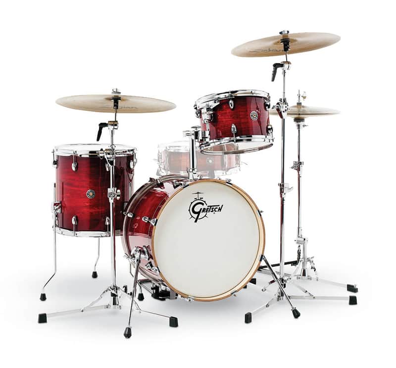 Gretsch Catalina Club Gloss Crimson Burst Drum Set - 18,12,14 - CT1-J483-GCB image 1