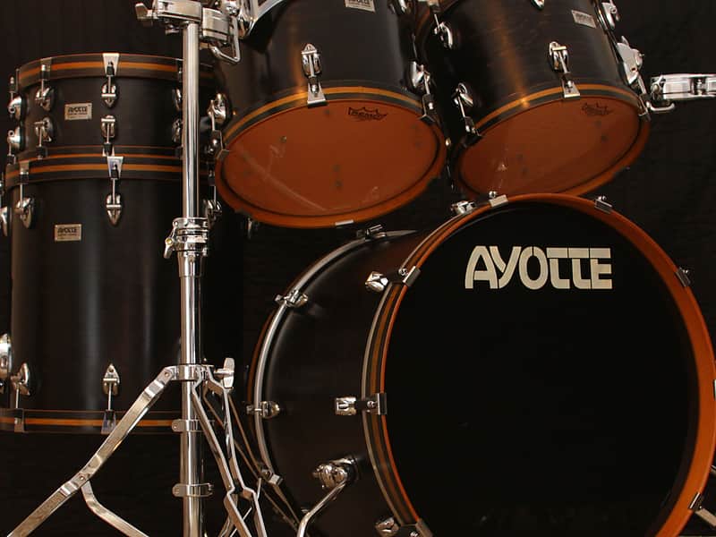Ayotte Custom Wood Hoop Drum Set 22