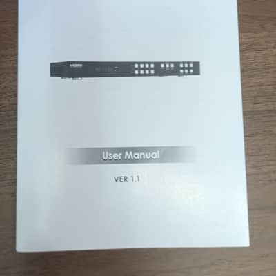 Unbranded 4K@60hz 4x4 HDMI™ Matrix w/ Video Wall (Seamless, Audio Extract, MultiView)-UHD-44MVW 2024 - Excellent image 6