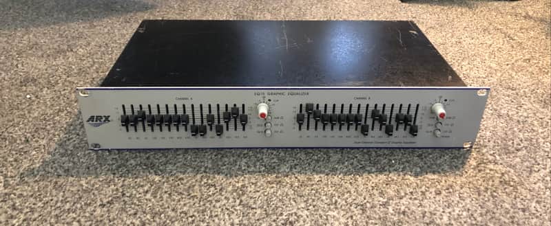 rare ARX EQ15 (made in Australia) Dual Channel Constant Q Graphic Equalizer image 1