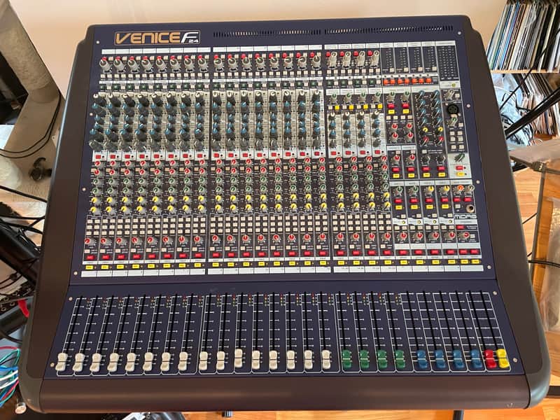 Midas Venice F24 24-Channel Console / FireWire Interface 2011 - 2016 - Blue image 1