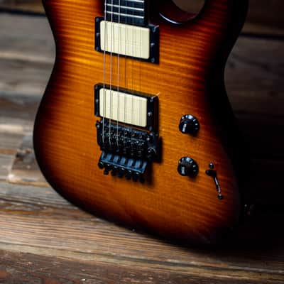 Hamer TLE Sunburst Finish w/ Flamed Maple Top Custom Order image 5