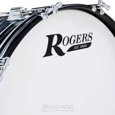 Rogers Drums PowerTone 3-piece Shell Pack - '70s Black Oyster (PT0322HXBKOYd1) image 4