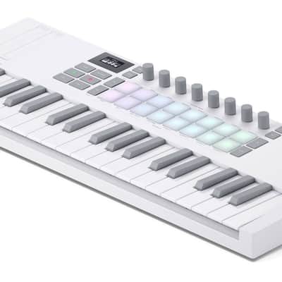 Novation Launchkey Mini 37 MK4 White 37-key MIDI Ableton Keyboard Controller image 4