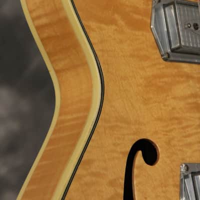 Kay Jazz II w/Barney Kessel Kleenex pickups 1960s Blonde image 21