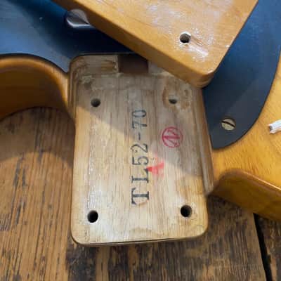 Fender Japan Vintage 1990 Telecaster 1952 Reissue FujiGen A-Serial Aged Natural Ash & Hardcase image 10