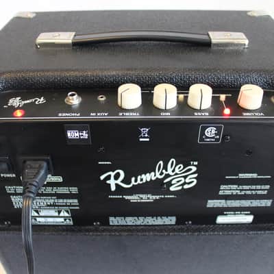 Fender Rumble 25 V3 25-Watt 1x8" Bass Combo Amp image 3