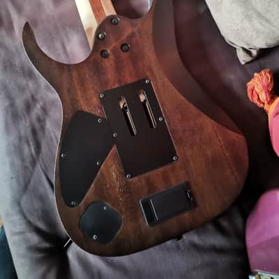 Ibanez RGIR27BE-WNF Iron Label 2015 - 2016 - Walnut Flat image 2