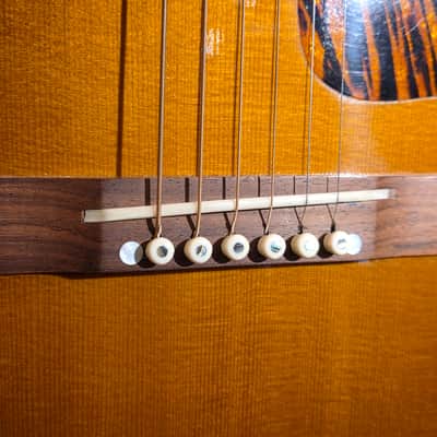 Gibson 2002 AJ Advanced Jumbo Vintage Sunburst w/ TLK HSC image 10