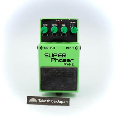 Boss PH-2 Super Phaser 1987 Made in Japan Guitar Effect Pedal 767200