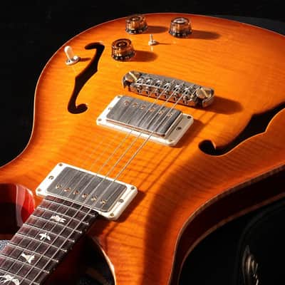 Paul Reed Smith (PRS) 2017 Hollowbody II Piezo 10Top McCarty Sunburst Pattern Neck [17 247308] (02/03) image 4