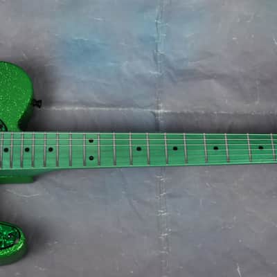 Video! Telecaster HH Metallic Green Sparkle Flake 4-Way Coil Split image 12