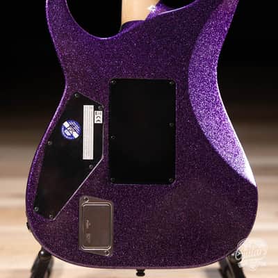 ESP KH-2 Kirk Hammett Signature Custom Shop Guitar – Purple Sparkle image 8