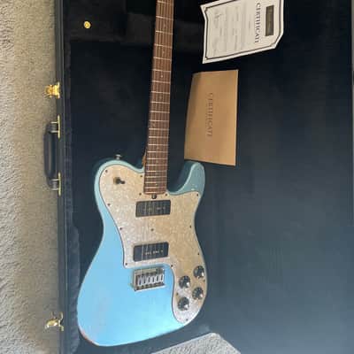 2019 Friedman Vintage T P90 Pelham Blue image 10