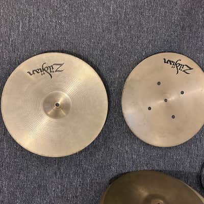 Zildjian 15" A. Zildjian Hollow Logo Quick Beat Hi-Hat Cymbals (Pair) 1978 - 1982 - Traditional image 3
