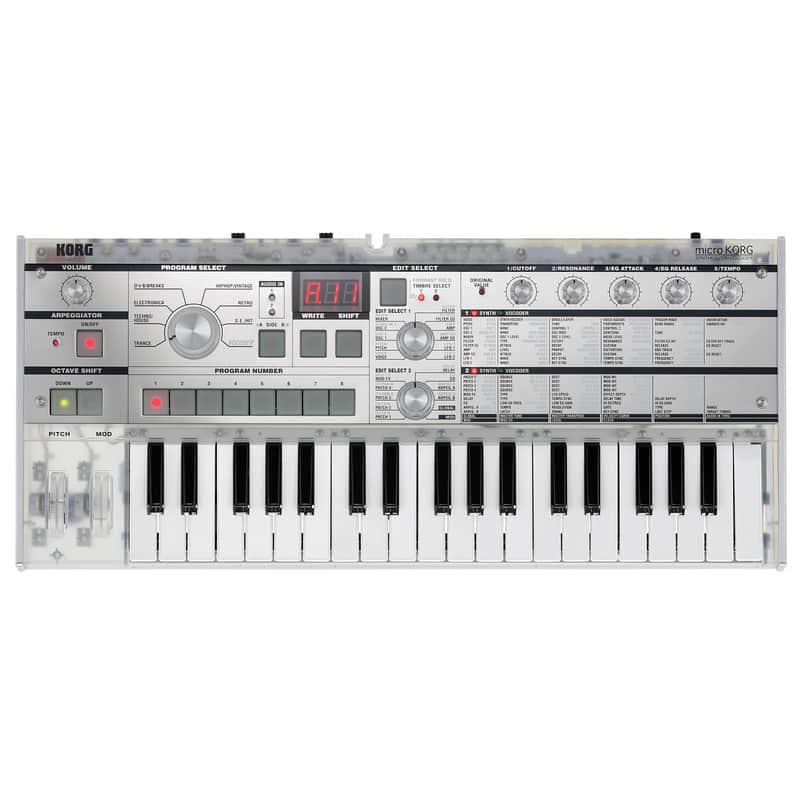 Korg MicroKORG Crystal 37-Key Synthesizer/Vocoder | Reverb