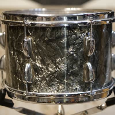 Slingerland 1958 12/16/20 Black Diamond Pearl Drum Set image 2