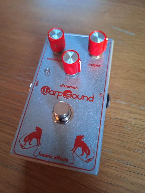 Fredric Effects Warp Sound silver improved Vorg Warp Sound filter distortion image 1