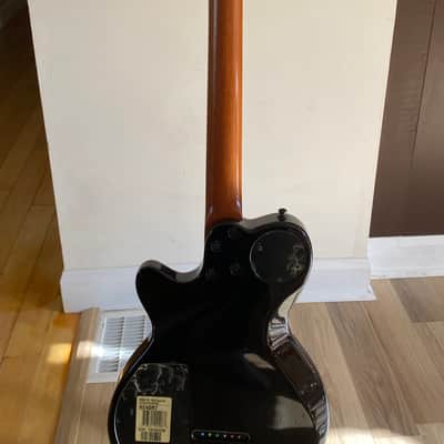 Godin LGX-SA with AA Flame Maple Top 2010s - Cognac Burst image 4