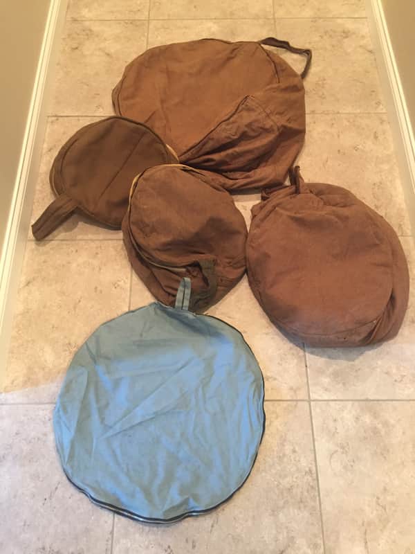 Vintage Drum and Cymbal Bags image 1