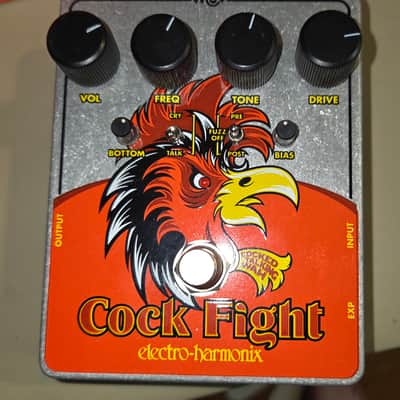 Electro-Harmonix Cock Fight Cocked Talking Wah- Orange / Gray / Yellow image 3