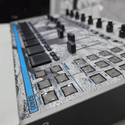 Isla Instruments S2400 Desktop Sampler 2019 - Present - Black with removable Vinyl Pete Rock Skin image 3