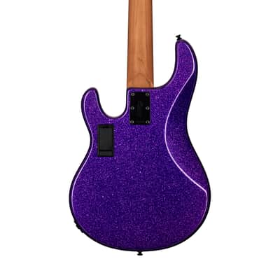 Sterling StingRay RAY35 Bass Purple Sparkle image 3