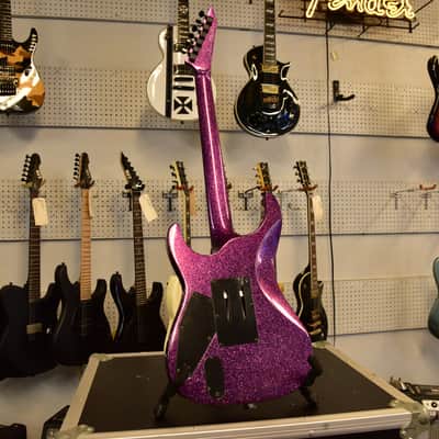 ESP LTD Kirk Hammett Signature Electric Guitar w/case KH-602 in Purple Sparkle image 7