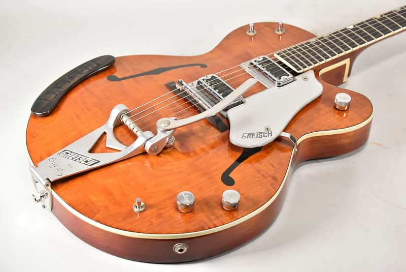 Gretsch 6119 Chet Atkins Tennessean (2 Pickup) Orange 1961 image 4
