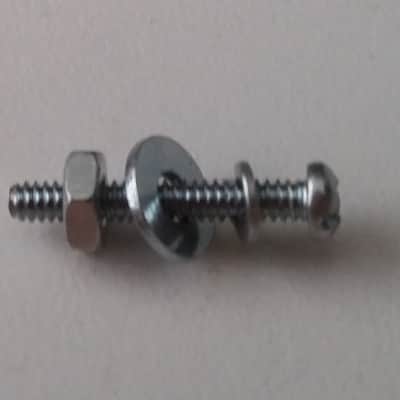 For: Slingerland RADIO KING TINY MOUNTING HARDWARE replacement SCREWS, NUTS, WASHERS for mounting Throwoff, Butt, Bridge, 3 point, Zoomatic, Rapid, Marching, Parade & others etc image 1