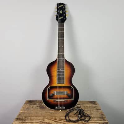 1930's Slingerland Songster 400 Lap Steel Squareneck - Sunburst With OHSC image 5