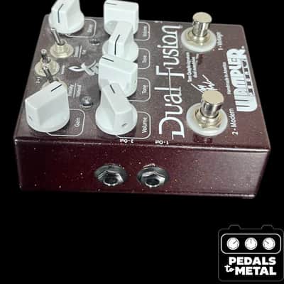 Wampler Dual Fusion Tom Quayle Signature Overdrive 2010s - Red Sparkle - X17353 image 4
