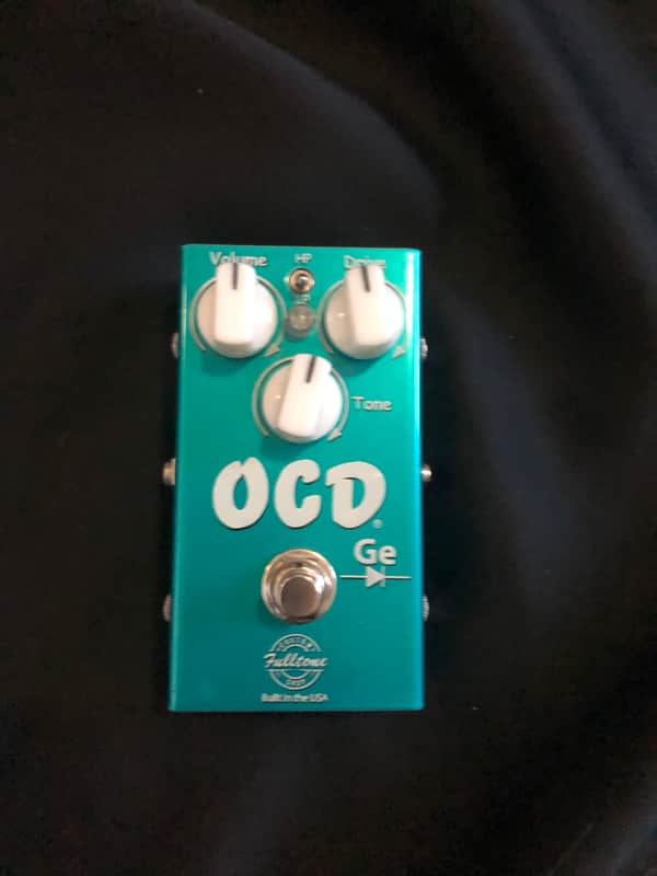 Fulltone Custom Shop OCD-GE Germanium Overdrive 2019 - Tahitian Teal image 1