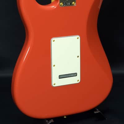 Fender Limited Edition Player Series Stratocaster Fiesta Red Gold Hardware (04/26) image 5