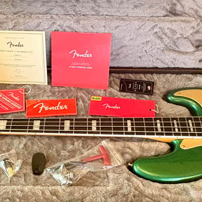 Fender Ultra Jazz Bass Limited 2023 - Mystic Pine Green image 4