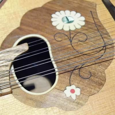fine vintage solid 8string teardrop MANDOLIN DREIMA Markneukirchen Germany 1950s image 17