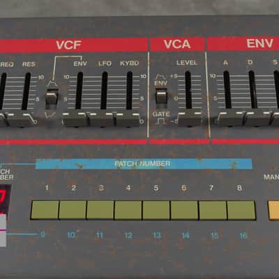 Roland JUNO-106 Programmable Polyphonic Synthesizer in Good condition image 9