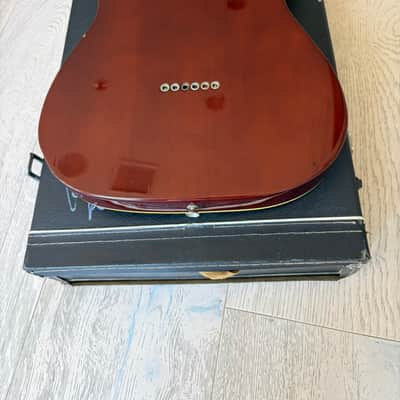 1980s Tokai Breezysound TTE60 Custom Telecaster Burled Tortoiseshell Mahogany Top Hard Case Japan Vintage image 23