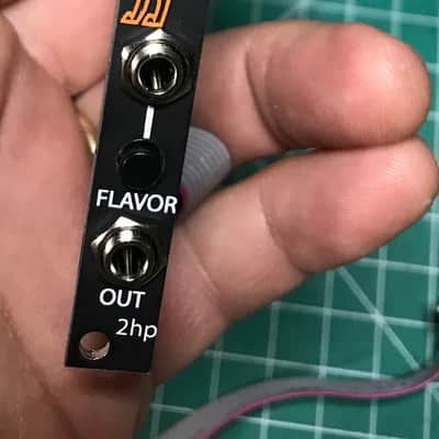 2hp Cat v2 + Cat Nip - Fat Cat Bundle - Halloween 2021 Black eurorack synth multi-effects module image 1