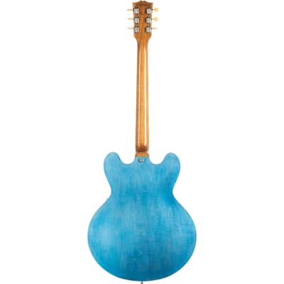 Gibson ES-335 Semi-Hollow Electric Guitar - Ocean Blue image 9