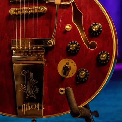 Gibson-NOS Maestro Tremolo cover plate, Raw Brass Blank image 5