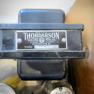Western Electric Tube Vintage Amp Mono Power Amp Super Rare (2) Raytheon 2A3s Circa-1940s-Black Face Wooden Sides image 23