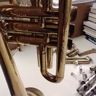 Elkhart Conn Director brass cornet image 13